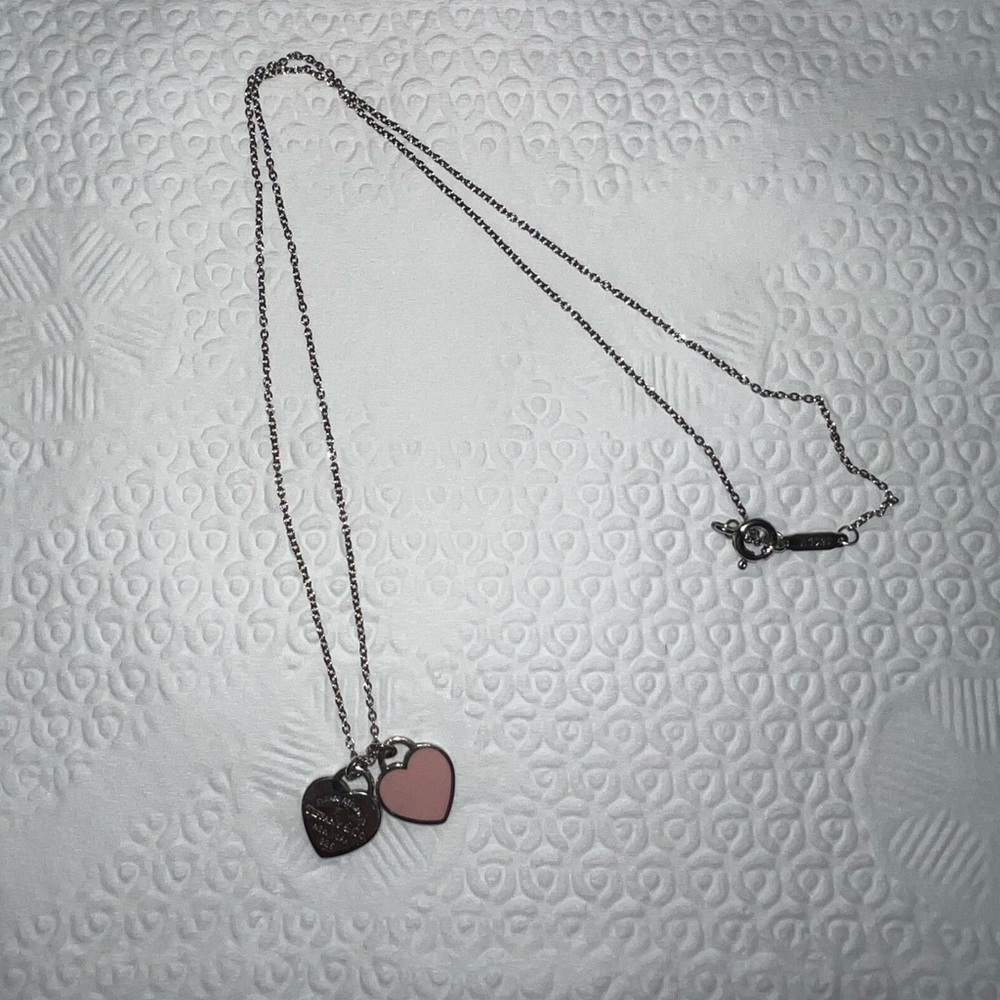Tiffany and Co Heart Tag Necklace